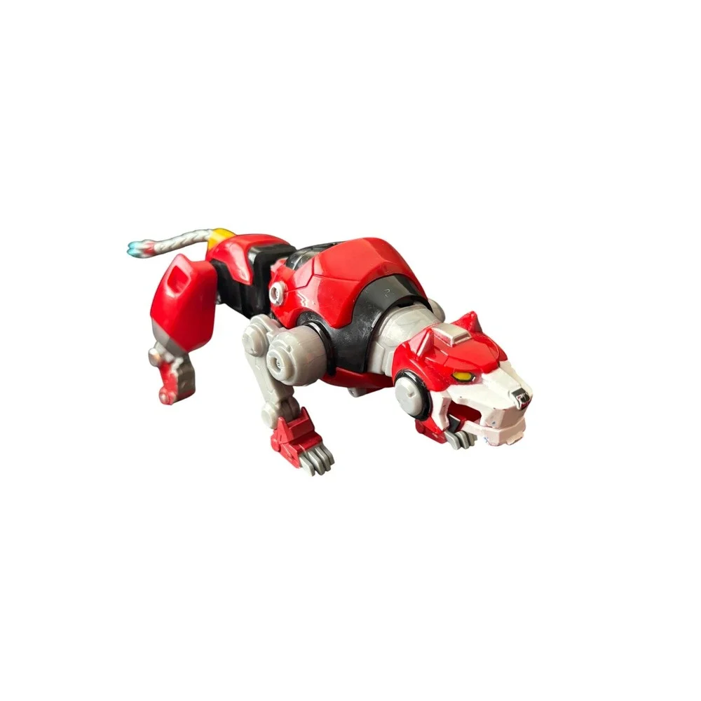 Voltron Legendary Defender Red Lion Figure Playmates Transforming Action Toy